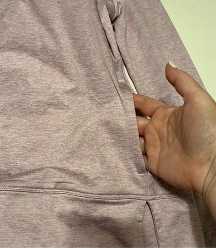 Apana Womens Size Small Purple Athletic Sweatshirt Cowl Neck Yoga Thumbholes Gym