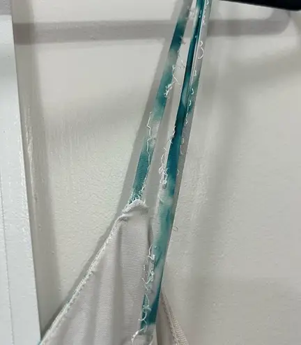 AFRM White Amina Tie Dye Slip Dress Size Small $78