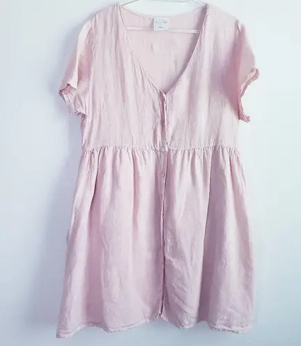 Jillian Harris X Priv Hamptons Blush Pink Mini Dress Size L