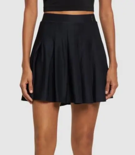 We Wore What High Rise Pleated Black Skirt - Size Small