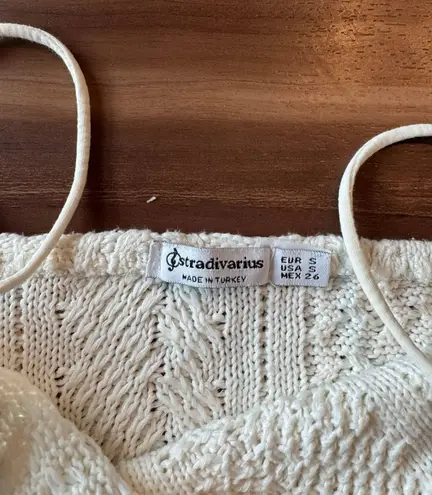 Stradivarius Crochet Tank Top