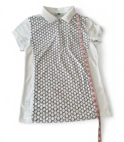 NWOT XDS by Daily Sports Women's Polo Golf Shirt. MSRP $105 White