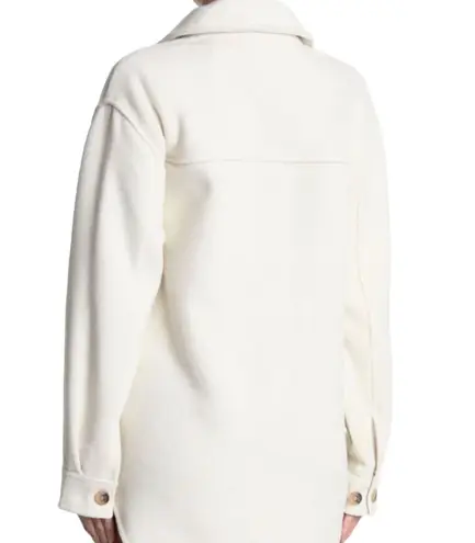 RDI NEW With Tags  Cream Textured Women’s Oversized Button Down Shacket