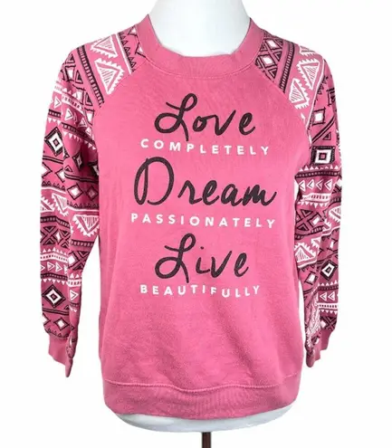 Wound Up Love Dream Live Sweatshirt, Pink, Medium