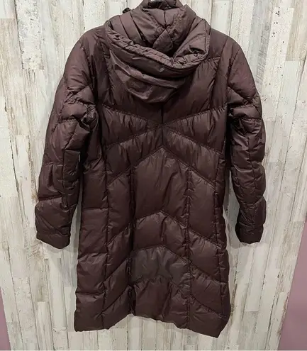 Patagonia  Brown Down With It Parka Puffer Jacket Hooded