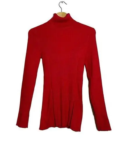 Ashley Stewart Women's Ribbed Turtleneck Sweater 14/16