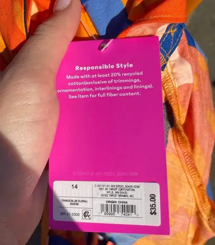 ZARA NWT Tabitha brown midi dress sz L