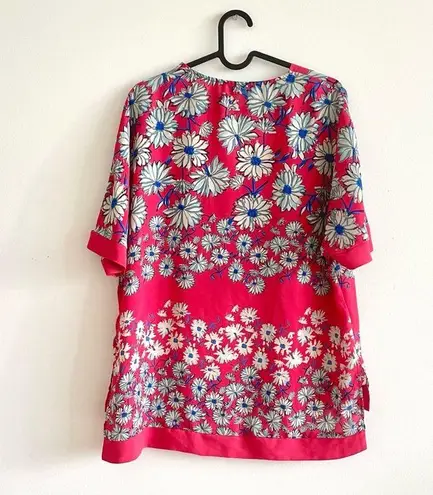 Next British Brand Clothing V Neck Floral Print Hilo Top