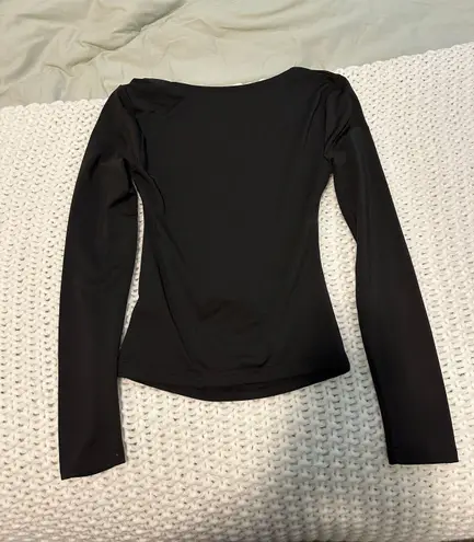 black backless top Size XS