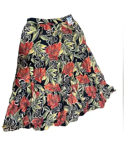 Panama Jack NWT , Long, Floral, Lightweight, Medium, Maxi Skirt.