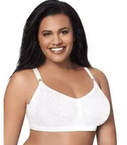 Just My Size Women's Undercover Slimming Wirefree Plus Size Bra (J228), 44CC