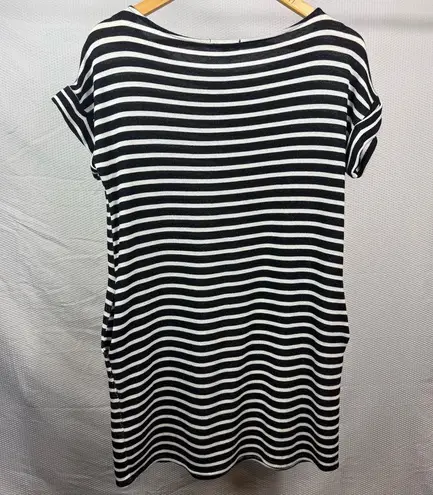 White Birch Monochrome Striped dress Size Medium