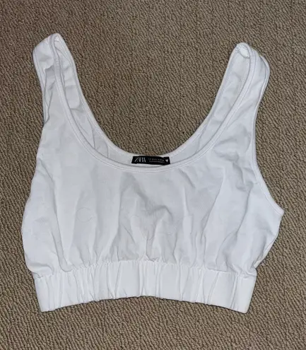 ZARA White Tank Top