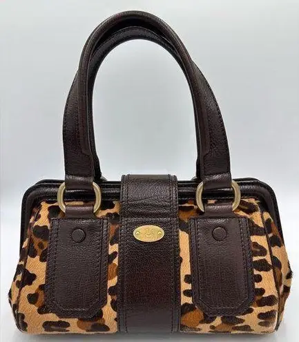 CELINE  Leopard Pony Hair Ella Bag