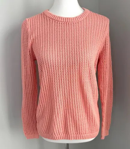 Blair Open Stitch Long Sleeve Sweater Size Small