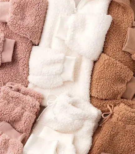 Teddy Bear Sherpa Joggers