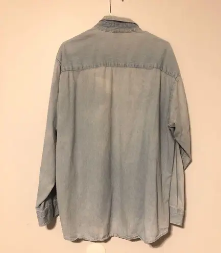 Vintage Denim Button