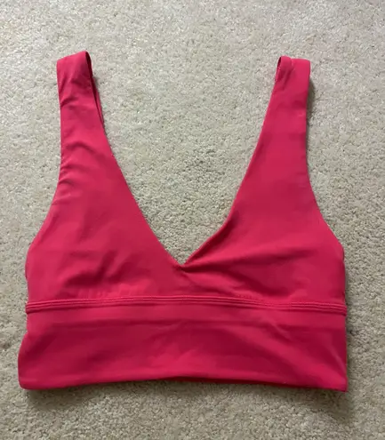 Lululemon Align V-Neck Bra Color: Lip Gloss 