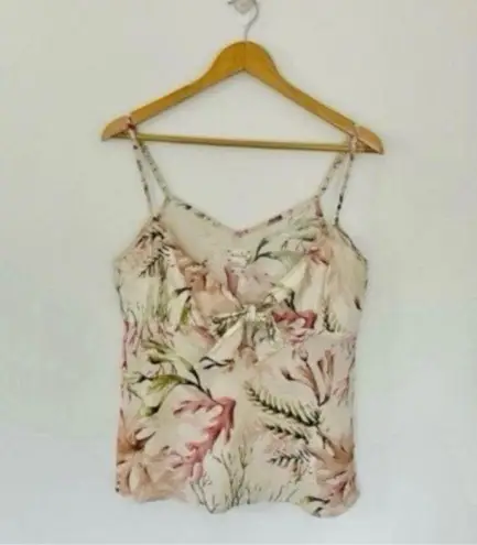 The Lazy Poet Seaweed Loungewear Tie Top Pink Cotton Blush Keyhole Spaghetti Strap