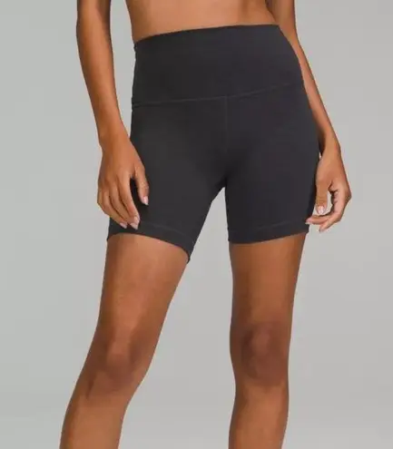 Lululemon  Wunder Train High-Rise Short 6" Heathered Graphite Grey Womens Size 10