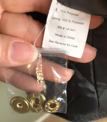 Alpine Swiss Women’s Gray Wool Blend Detachable Faux Fur Trim Hood Jacket Size XL