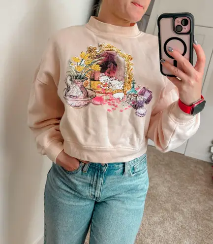 Disney Parks Ann Shen The Aristocats Marie M Sweatshirt Sweater Rare