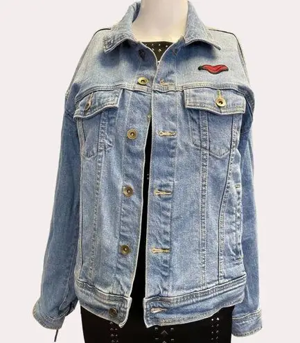New York 1969 Women's Blue Jean Jacket Loose Fit Size S SKU 6244