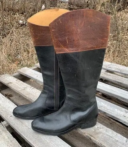 Sebago Nashoba Rider black leather equestrian boot SIZE 10