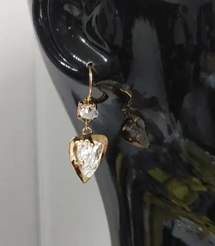 Unique Gold Butterfly Statement Necklace Set