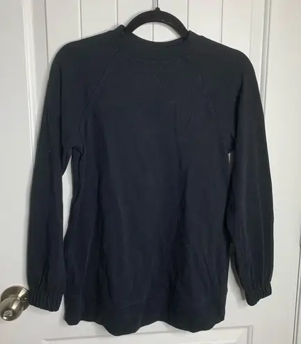 Eberjay Eberjey black knit long sleeves‎ top size XS minimalist - Image 1