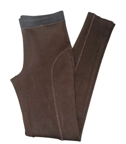 Michael Kors Leggings S Brown Modern Chic Comfortable Knit Pull On Pants