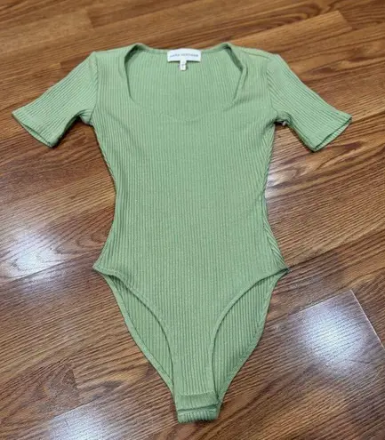 Mara Hoffman pistachio green Marlowe Body suit size xxs