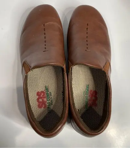 SAS loafer shoes brown leather Size 9.5