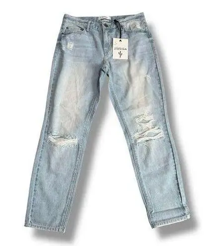 Pistola NWT Mid-Rise Distressed Boyfriend Jeans – Light Wash Size 27