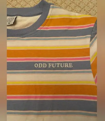 Odd Future  Tyler the Creator embroidered stripe tshirt women’s size medium