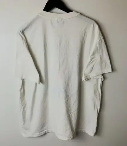 1996 Vintage Jail & Bail March Of Dimes T Shirt 90s White XL Extra Large Solid