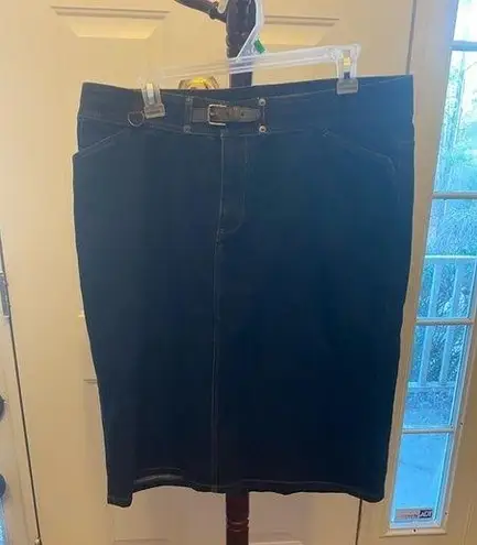 Ralph Lauren VINTAGE  DENIM SKIRT SIZE 14