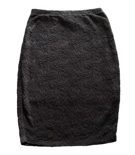 Free Press Beautiful black lace skirt