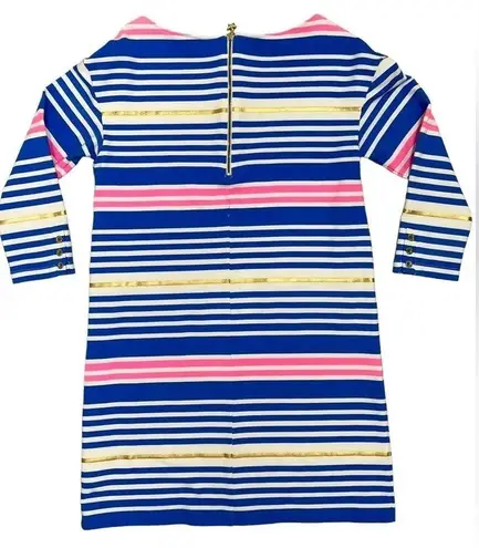 Lilly Pulitzer  Lena Tiki Stripe Dress Tunic Multicolor Resort Tropical Size XS