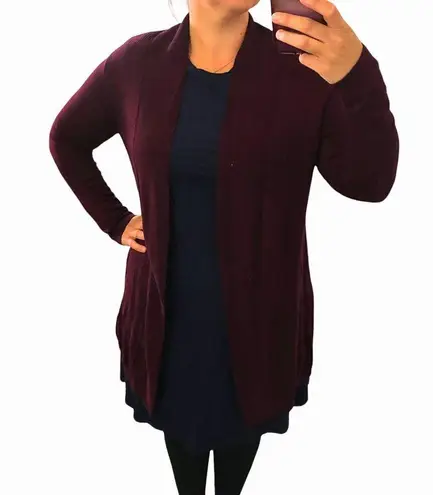 Staccato SMALL Ashter Cardigan - Stitch Fix Ribbed Detail Long Sleeve Shawl
