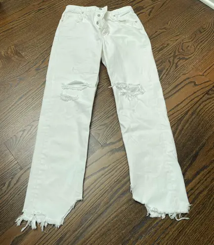 Free People White Jeans