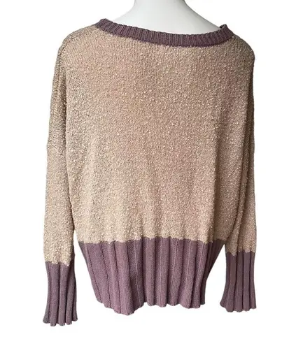 Umgee  Oversized Drop Sleeve Textured Knit Sweater