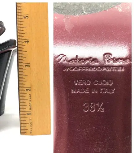 MATERIA PRIMA by GOFFREDO FANTINI, size 38.5, made in Italy Black