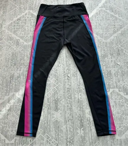 IVL Everyday Sculpted Legging Ombré Rainbow Athletic Workout Active Size 8 Pink