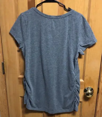 a glow A:GLOW maternity’s short sleeve Gray top size xlarge. - Image 3