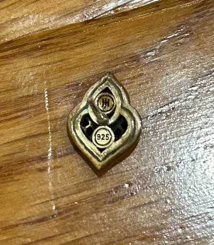 JOHN HARDY Silver Legends Naga Pave Black Sapphire Stud Earrings Size undefined