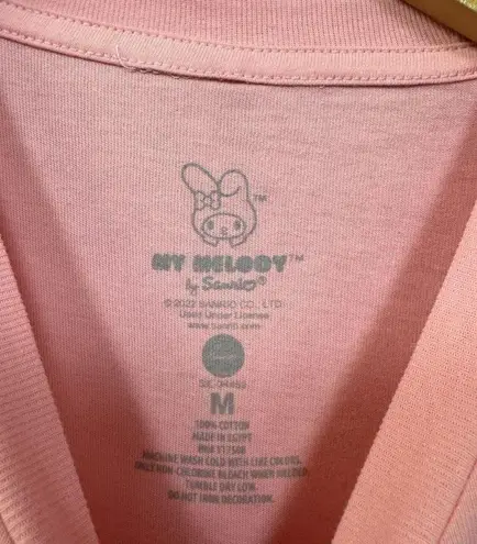 My Melody Kawaii Strawberry Fields Forever Sanrio Tee M