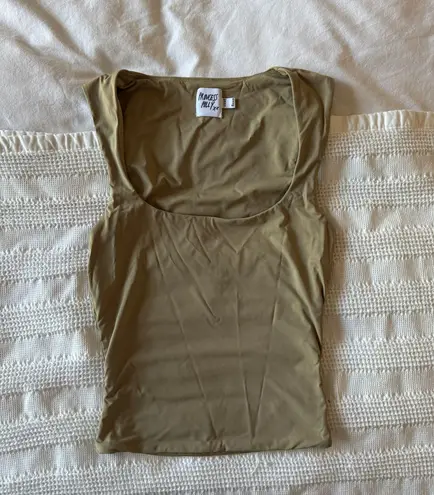 Princess Polly Zoe Top in Beige