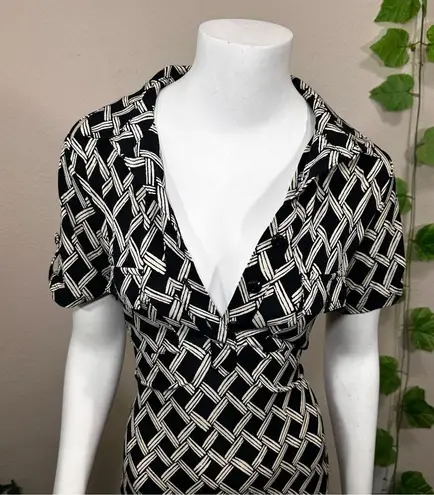 Enfocus Studio En Focus Henley Plunge Classic Vintage Dress