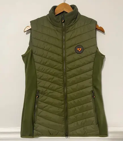 Aubrion • cannon insulated vest in olive green sz M Size M